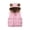 Pink, variant on EnJoCho Toddler Bear Ear Hooded Puffer Vest, Zip Up Sleeveless Padded Outerwear with Pockets, Warm Winter Bodywarmer, Boys Girls Lightweight Layering Jacket for outdoor daily wear