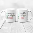 thumbnail image 4 of Ink Trendz Naughty or Nice Funny Christmas Mug, 11oz Ceramic Coffee Mug, White Elephant Gift, Coworker, 4 of 6