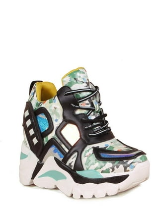 Camo Platform Sneakers