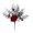 Red, variant on Black Artificial Dead Rose Branches Halloween Black Creepy Twig Stems For Vase Home Fall Decoration