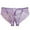 Light Purple, variant on Panties for Women,Lace Underwear Hollow Out Shorts with Alluring Bow Design Pure Desire Scheming,Womens Underwear,Purple,L