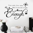 thumbnail image 3 of Home Decoration,2Pcs English Quotes Letters Wallpaper Letters Wall Stickers Top Tier Quality, 3 of 10