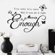 thumbnail image 3 of Calcomanía de pared, 2 piezas, letras en inglés, pegatinas de pared DIY, papel tapiz, innovación moderna, 3 of 10