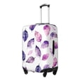 thumbnail image 3 of Multi-Size Suitcase Protective Cover Full Range Double Stitching Invisible Zipper For Travel Business Watercolor Seamless Pattern With Leaves (2) Small, 3 of 8