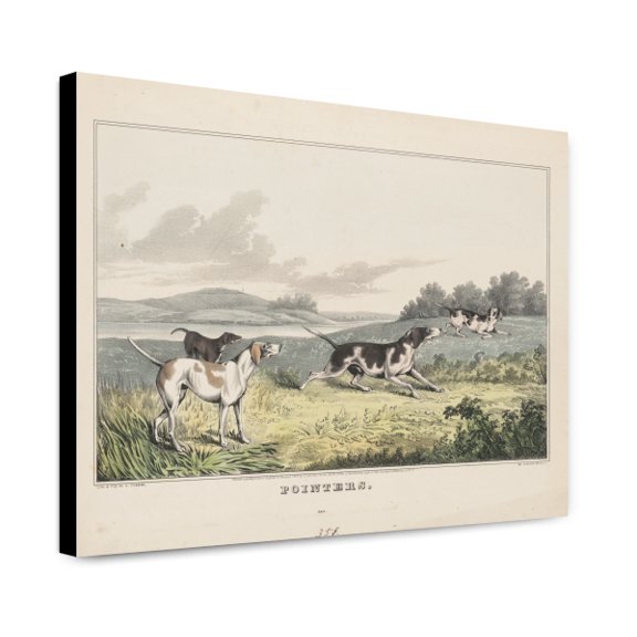 Canvas Print: Pointers, 1846