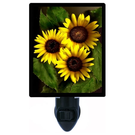 

Flower and Garden Night Light Organics Sunflower LED Night Light