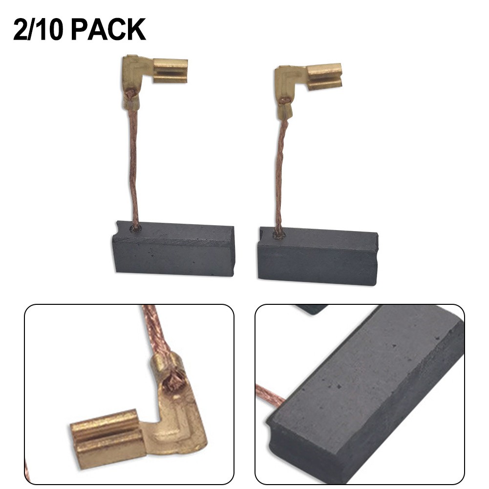Motor Assistance A96 Carbon Brush 2-Pack – Fits Bosch Hammer Drills GBH222, GBH223, GBH224, GBH226, Replaces 1617000525, 19mm X 8mm X 5mm