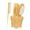 Gold, variant on Topliu Clearance Items,5pcs Vanity Mirror Comb Set Plastic Wallet Massage Kit Plastic Mirror Travel Mirror Straightening Brush Hand Hair Comb Hair Brush Comb Detangling Hair Comb