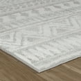 thumbnail image 2 of Rug Branch Cadence Abstract Indoor Area Rug, Grey Cream - 8'x10', 2 of 5