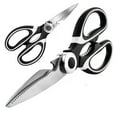 thumbnail image 1 of Kitchen Shears, Kitchen Scissors Heavy Duty Meat Scissors Poultry Shears, Dishwasher Safe Food Cooking Scissors All Purpose Stainless Steel Utility Scissors, 2-Pack, 1 of 6