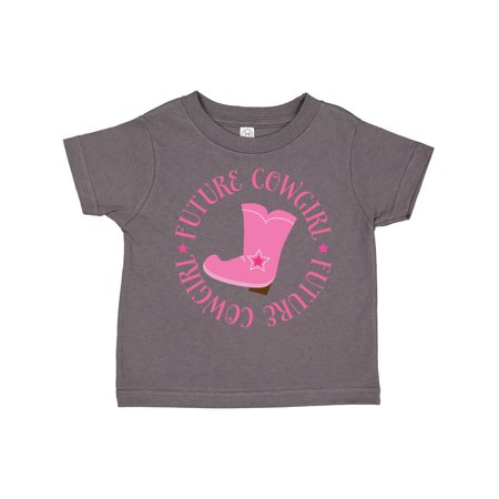 

Inktastic Future Cowgirl Girls Gift Toddler Toddler Girl T-Shirt