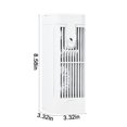 thumbnail image 3 of LSLJS Climatiseur Portable Automatique Télécommandé USB Mini Climatiseur avec 3 Vitesses et Tête Automatique Secouante for Home Bureau Chambre, Bureau, Humidification Fan, 3 of 9