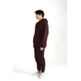 thumbnail image 4 of Me Fashion Hoodies For Men - Ultimate Cotton Heavyweight Fleece Hoodie, Large - Maroon, 4 of 4