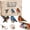 Backyard Birds, variant on 3D Beaded Bird DIY Kit, 4-Piece Set Animal Seed Bead Craft Art Kit for Adults and Beginners, Perfect Creative Gift
