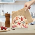 thumbnail image 2 of Yayeee Napkin Holder for Table Kitchen Paper Tissue Organization, Beige Starfish, 2 of 8