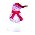 thumbnail image 4 of Figura navideña iluminada Adorno de escritorio Centro de mesa Mesa navideña Muñeco de nieve, 4 of 9