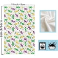 thumbnail image 5 of Mardi Gras Masquere Masks Bes Celebration Carnival Kitchen Towels Dish Towels 18x26 Inch Home Decorations Hand Towels Set of 2 Drying Dishcloth, 5 of 5
