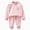 outfits001-Pink, variant on NOLDARES Baby Toddler Boys Set Outfits 2Pcs Long Sleeve Print Pattern Cotton Tee and Pants Round Neck Casual Winter Clothes Size:170,Blue