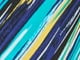 Turq Painterly Stripe
