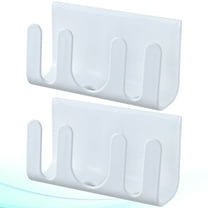 FUEENIRVA Soap Holders Plastic White 2 Pcs