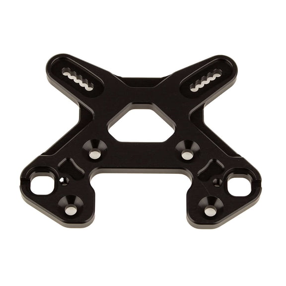 Team Associated RC8B4 Front Shock Tower black aluminum ASC81502 Electric Car/Truck Option Parts
