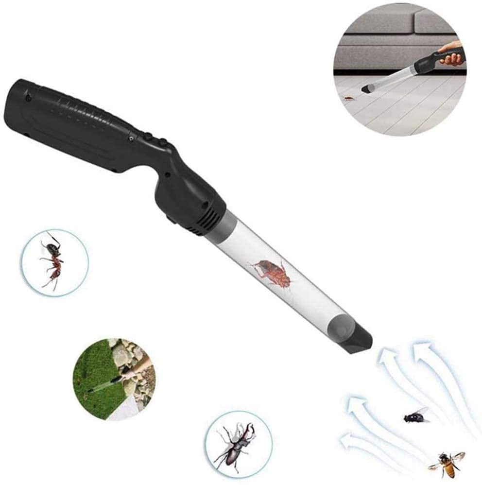 Pest Control, Vacuum Insects & Bug Catcher Spider with LED Flashlight