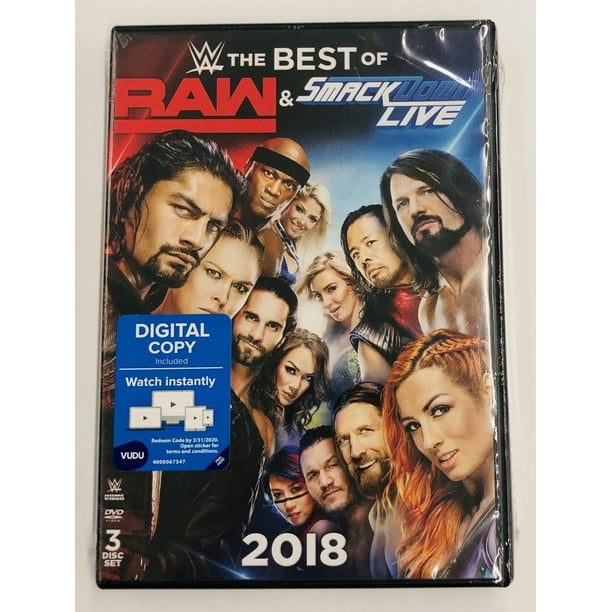 Wwe The Best Of Raw And Smackdown Dvd Walmart Com Walmart Com