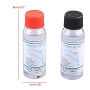 Epoxy Resin Crystal Clear 2 Part Crystal Clear Casting Resin for DIY Art Craft