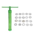 thumbnail image 3 of Clay Tools, Stainless Steel Labor Saving Lightweight Rapid Prototyping Effect Rotating Sugar Paste Extruder  For Cake Sculpture Craft, 3 of 8
