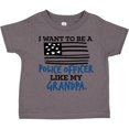 thumbnail image 3 of Inktastic I Want to Be a Police Officer Like My Grandpa Boys or Girls Toddler T-Shirt, 3 of 5