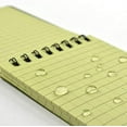 thumbnail image 4 of RainWrite Waterproof Notepad for All Weather, Yellow Graph Pages, Spiral Notebook 4" x 6" (3 Pack), 4 of 6