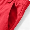 thumbnail image 6 of GBSYEWXS Child Boys Pants Size 12-13 T Solid Color Slim Straight Flat Front Overall Daily Wear Teen Pants, 6 of 6