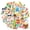 1A-35pcs, variant on 35pcs-50pcs Tropical DIY Stickers Kids Stationery Beach Summer Decals for Laptops Suitcases Guitars