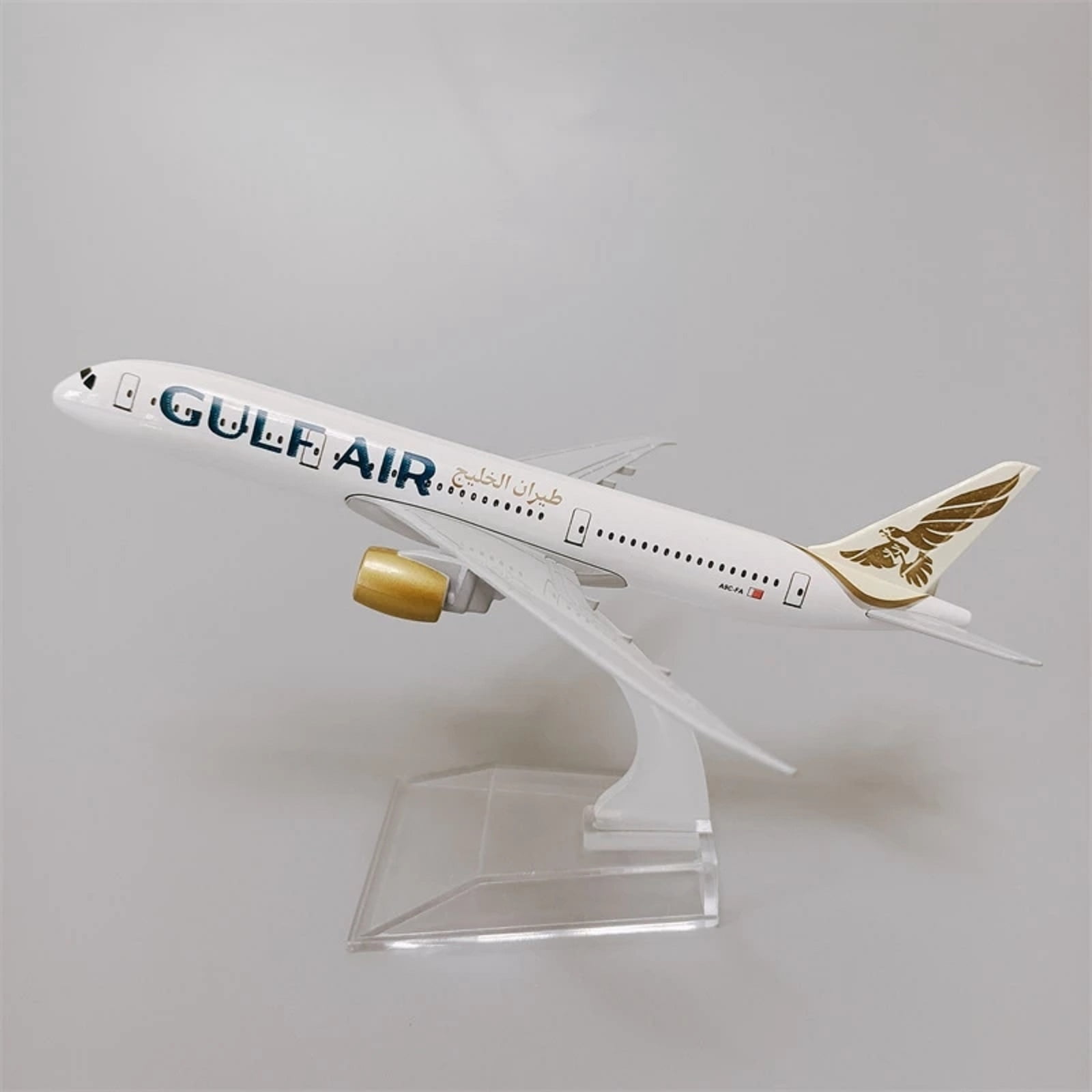 Airbus GULF B787 Alloy Plane Model 1:400 Scale Diecast Aircraft for Aviation Collectors Decor Toy TAPDRA Accessories