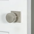 thumbnail image 3 of Viaggio Qadmlnclo_Dd Motivo Solid Brass Non-Turning Two-Sided Dummy Door Knob Set - Nickel, 3 of 7