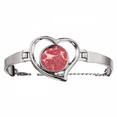 thumbnail image 1 of La textura de la carne cruda de alimentos carne roja Pulsera pulsera de joyería en forma de corazón Unbranded  M, 1 of 3