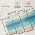 thumbnail image 6 of Elephant Stock Island Beach Landscape Wall Art - Horizontal Multi Panel Canvas - Living Room Wall Decor - Beach Multi Panel - Teal And Blue Decor By Cynthia Coulter - 52" x 32", 6 of 8