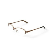 Walmart Womens FM17235 Oval Prescription Eyeglasses with Case, Gold