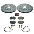 thumbnail image 3 of PowerStop Rear Z23 Evolution Sport Carbon-Fiber Ceramic Brake Pad and Drilled & Slotted Rotor Kit Fits: AUDI Select Models K8221, 3 of 10