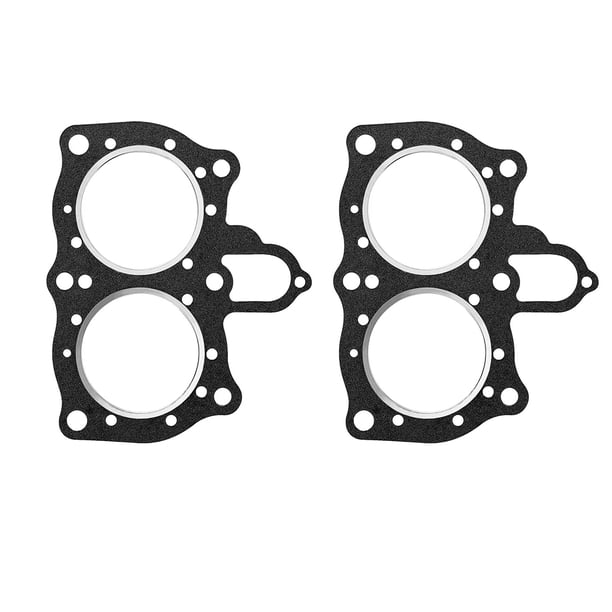 Junta de la cabeza de Motorbike de Metal Portátil Portátiles desmontable Piezas de accesorios Reemplazo para GL1100 1980-1983 2 Piezas Guardurnaity VI002160-00