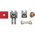 thumbnail image 2 of Minecraft-Loup-Figurine 14 cm à collectionner avec accessoires, 2 of 5