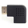 thumbnail image 1 of Fosa 90° Left Angle Male to Female Coupler Adapter Extension Connector For HDTV,Bluetooth Headset,Headset, 1 of 8