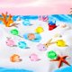 thumbnail image 2 of Mini Glow Fish Miniature Statue Cute Tiny Resin Flatfish Figure, 2 of 5