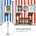 thumbnail image 3 of MasteelfCA Mini Lampe sur Pied de Maison Modèle Déco Lampe de Rue LED Modèle Décoration de Maison de Poupée, 3 of 9
