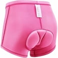thumbnail image 1 of Qualidyne Ropa Interior de Bicicleta Acolchada 4D para Mujer, Shorts con Forro Transpirable para Ciclismo de Carretera y Montaña, 1 of 7