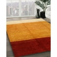 thumbnail image 2 of Ahgly Company Indoor Square Contemporary Scarlet Red Area Rugs, 3' Square, 2 of 6
