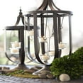 thumbnail image 4 of Melrose 31054568 22 in. Decorative Antique-Style Bronze Birdcage Glass Votive Candle Holder, 4 of 4