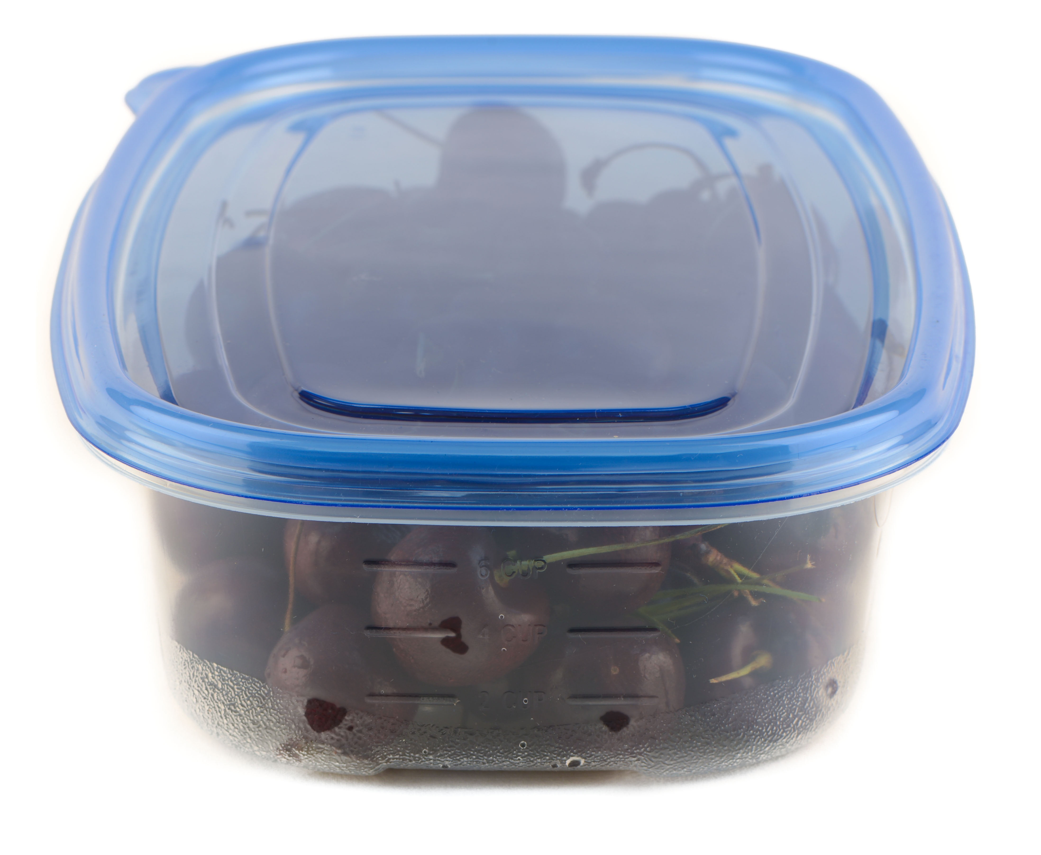 64oz Natural PP Plastic Round Containers (Snap-Lock Lid) - Natural