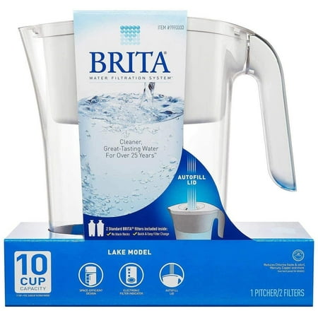Brita Lake Model White 10 cup