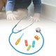 thumbnail image 5 of Doctor Toy Kit Juguetes educativos para edades tempranas Juego de accesorios Simulación Doctor Toy para el papel Juego de 3 Macarena Simulación Doctor Juguetes, 5 of 7